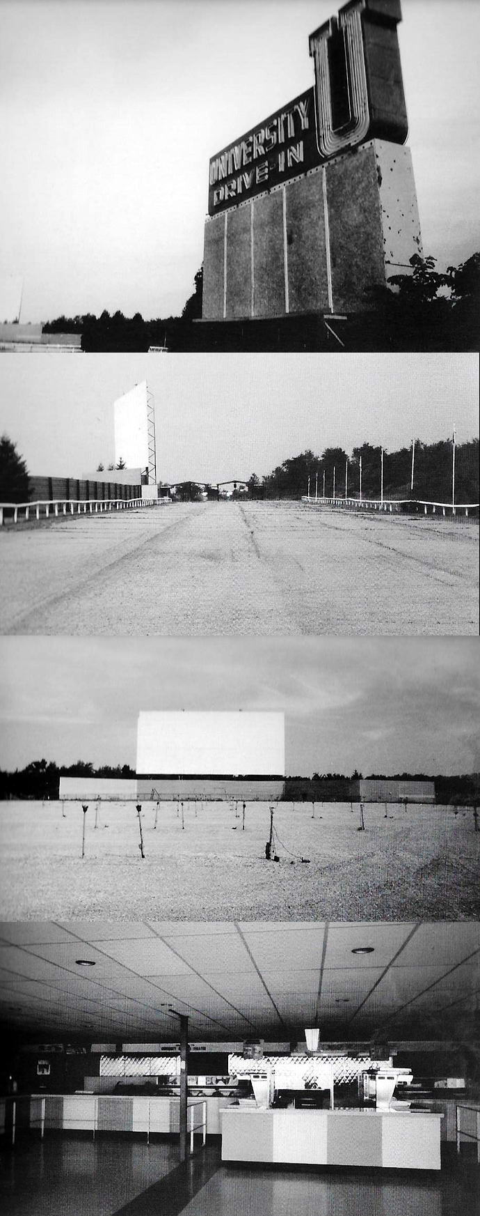 University Drive-In Theatre - SERIES OF PHOTOS FROM HARRY SKRDLA